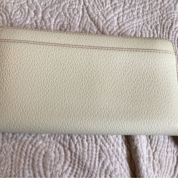 Kate Spade Wellesley Neda Continental Clutch Wallet, Leather, Color Ivory. - Picture 2 of 7